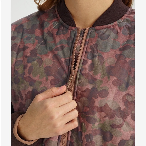 Burton Moonbase Camo Anorak 1/4 Zip XS - Picture 3 of 8